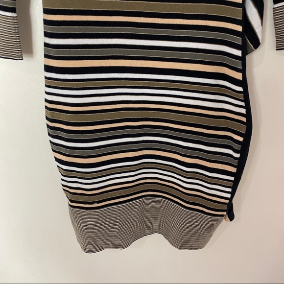 Karen Millen Asymmetrical Ruffle Fitted Dress - Picture 4 of 12